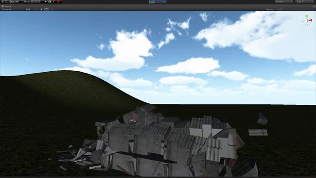 Разрушение объекта в Unity3d смотреть онлайн