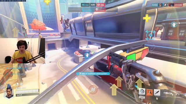 SUPER JUNKER QUEEN IS IMBA?! POTG! [ Overwatch 2 Beta Gameplay ] смотреть онлайн