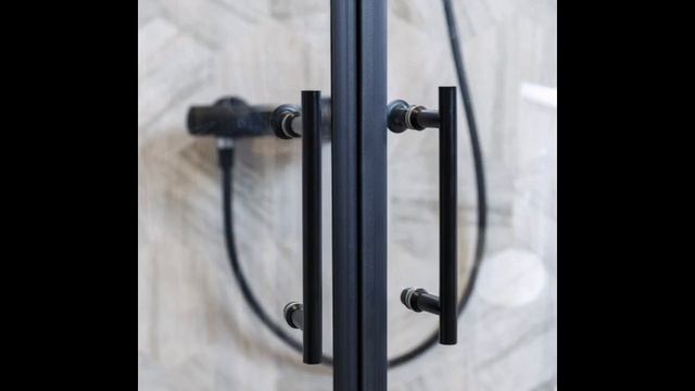 Душевой уголок #Cezares серия #eco ECO-O-R-2-NERO