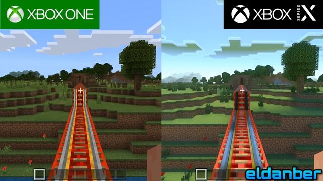MINECRAFT | XBOX ONE VS XBOX SERIES X Gráficos | Comparación (4K 120FPS) смотреть онлайн