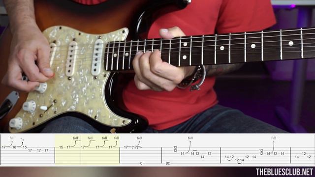 Stevie Ray's CRAZY solo in CROSSFIRE but it's in STANDARD TUNING / with TABS смотреть онлайн