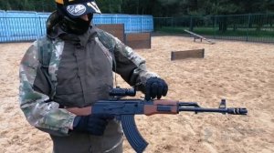 автомат гидрогелевый АК 74