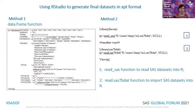 Generating .XPT Files With SAS, R and Python смотреть онлайн