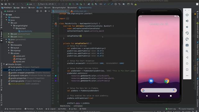 How to Implement Pie Chart in Android | Deep Dive into Pie Chart | Android | Kotlin | TechnoFolk смотреть онлайн
