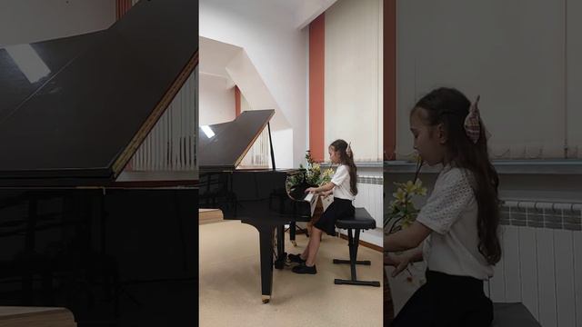 С.Геллер "Порхающие листья", Д.Штейбельт Сонатина C-Dur, Иманбай Амина смотреть онлайн