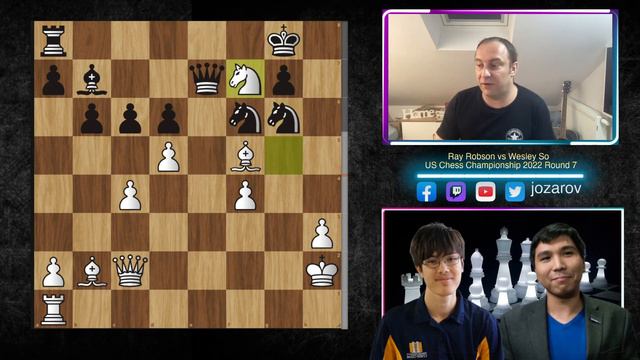 The Game of the Year! | Ray Robson vs Wesley So | US Chess Championship 22 | Nimzo-Indian Defens смотреть онлайн