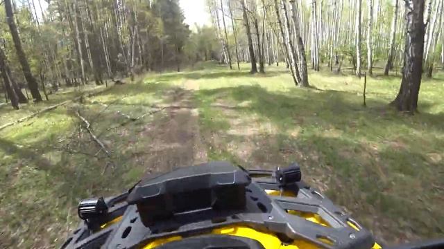 BRP 500 G2 и CFmoto 500 2A лайтовая покатушка смотреть онлайн