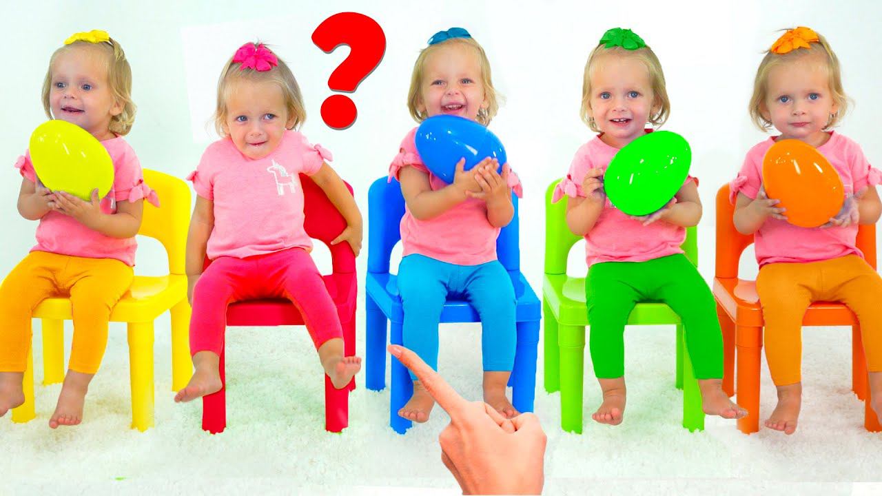 Майя и Маша: Весёлые приключения с Пасхальным Зайцем и Плесканием в бассейне! смотреть онлайн