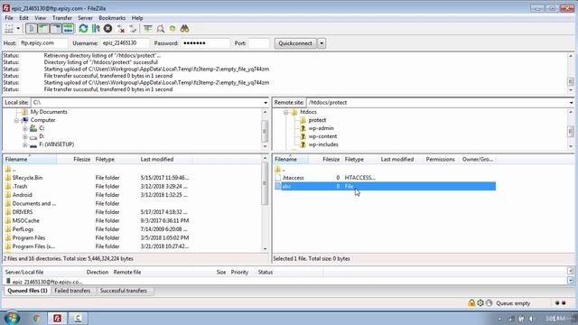 How to Create a Secure Website With WordPress(Password Protect your Files with Htaccess)#webPart-14 смотреть онлайн