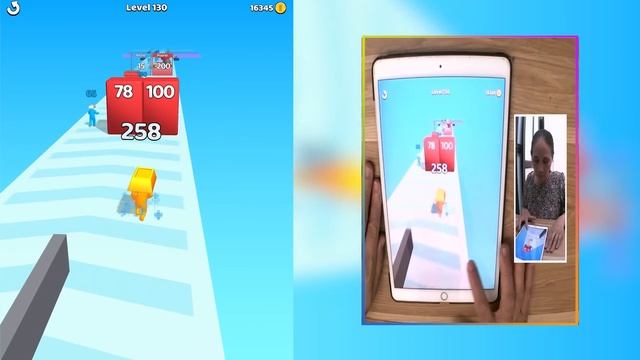 Satisfying Mobile Games Playing 12345 Tiktok Video App Clothes Run Free New Games 41CS66MW смотреть онлайн