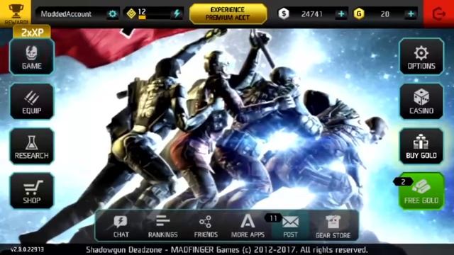 Shadowgun:DeadZone - Modded Account Giveaway!!! смотреть онлайн