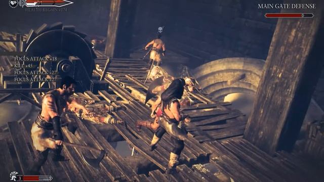 RYSE SON OF ROME-PC GAMEPLAY GTX 745 HD смотреть онлайн