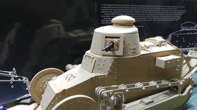 Takom RC Tank 1/16 Renault FT MG test смотреть онлайн