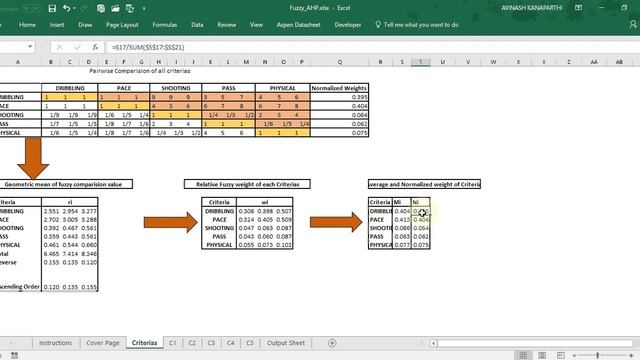 Fuzzy AHP explained with the help of an Excel Model смотреть онлайн