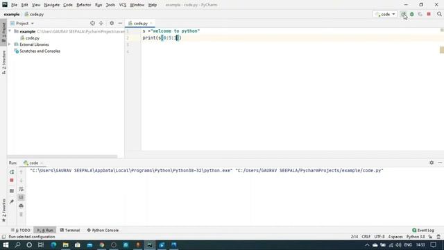 EP-4||STRINGS IN PYTHON||PYTHON SERIES смотреть онлайн