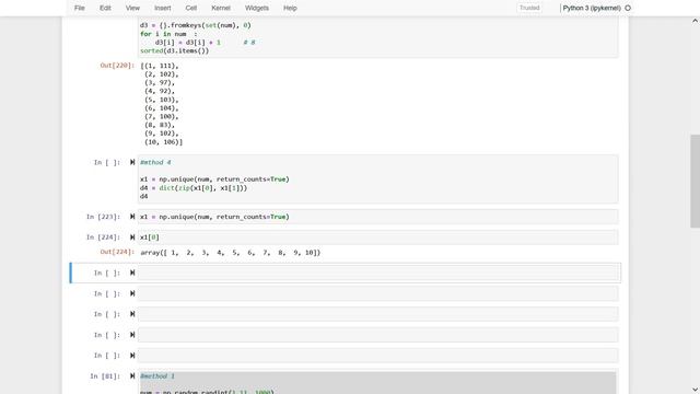 Python - Frequency Count [Dictionary] смотреть онлайн