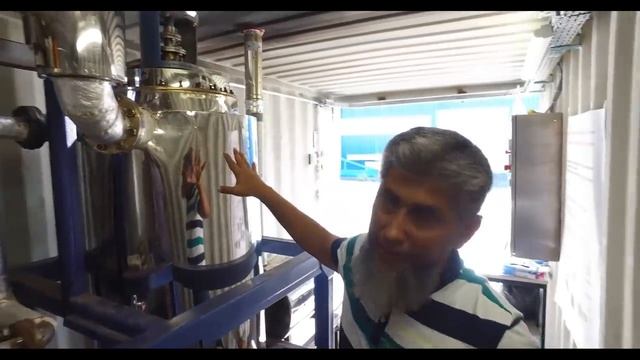 Swiss Plastic pyrolysis 40kg demonstration by www.pyrolyze.com смотреть онлайн