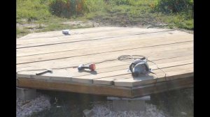 Как я построил восьмиугольную беседку.