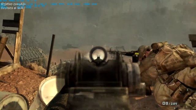 Call Of Duty Black Ops Gameplay GTX 460 1GB Amd Phenom x4 960T смотреть онлайн