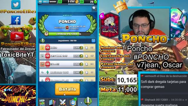 Multi Torneos, Cofres y Mas - Clash Royale - Jugando en Vivo - En Español смотреть онлайн