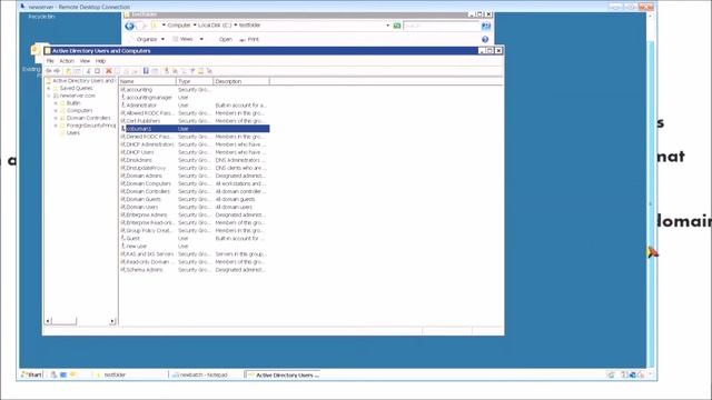 Post logon Batch Script Active Directory Basics смотреть онлайн