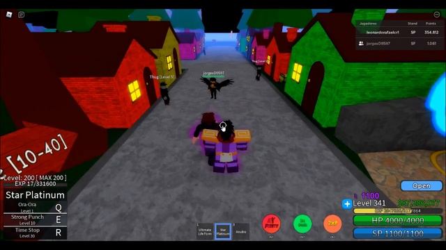 Jojo Blox | White Snake, The World & Star Platinum Showcase! | Roblox смотреть онлайн