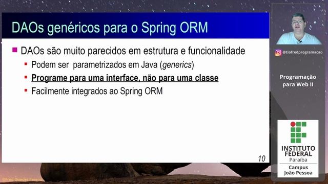 Integração entre o Spring MVC e a Java Persistence API (JPA) смотреть онлайн