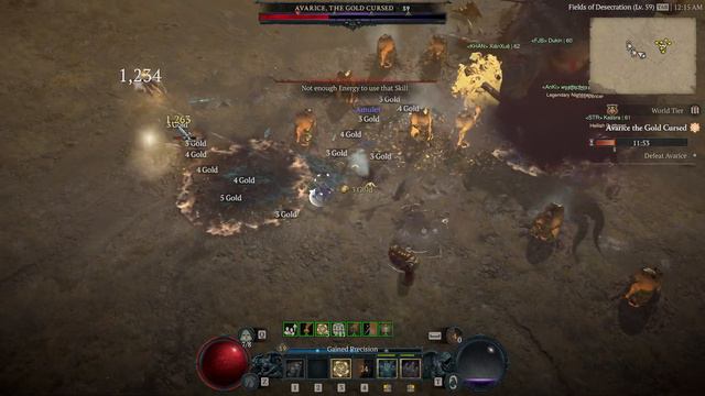 Diablo 4 - World Boss - Avarice The Gold Boss смотреть онлайн