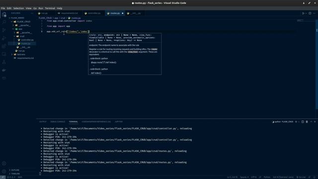 ( Flask framework Intro Part 2 ) Basic Rest Endpoint and HTTP methods #flask #restapis #http смотреть онлайн