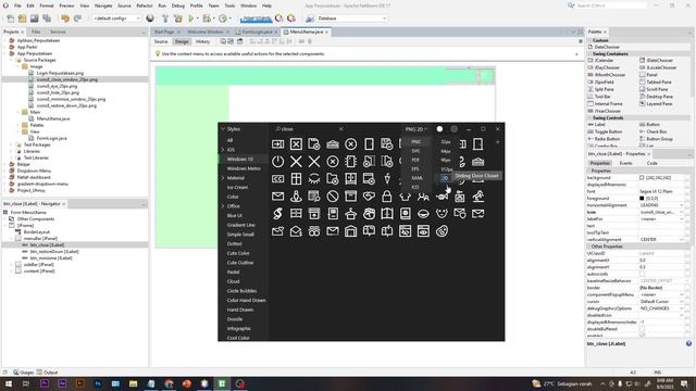 Membuat Button Minimize Maximaze dan Close di JAVA Netbeans | Tutorial Netbeans Indonesia смотреть онлайн