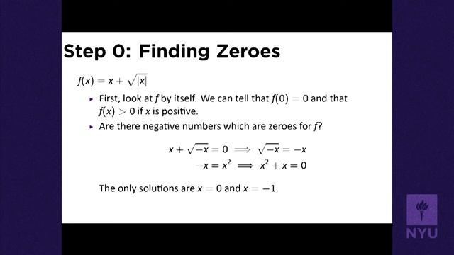 Calculus I - Curve Sketching смотреть онлайн