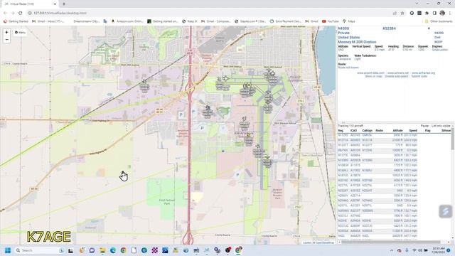 My ADS-B station at Oshkosh смотреть онлайн