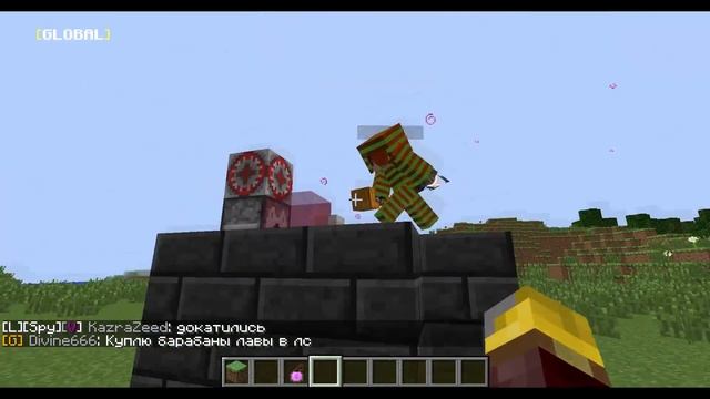 Майнкрафт - Бесконечное железо - Мучаем голема - не баг а фича. смотреть онлайн