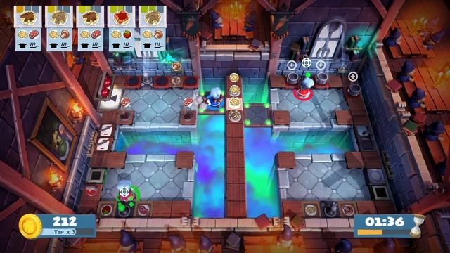 Overcooked 2 - How To Unlock Kevin Hidden Secret Level 7 (Complete 5-5, 8 Order Combo) смотреть онлайн
