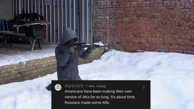 Новый Русский карабин ORSIS AR15J комментарии иностранцев. смотреть онлайн