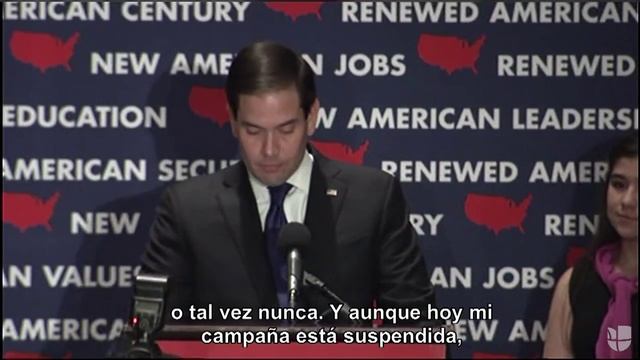 Marco Rubio se retira de la contienda presidencial смотреть онлайн
