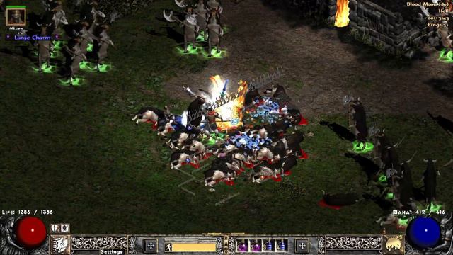 Project Diablo 2 Season 6 - Dragondin PD2 S6 , T3 Blood Moon map смотреть онлайн