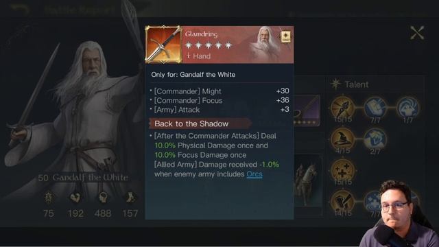 Gandalf the White Guide - Strongest T3? | LOTR: Rise to War смотреть онлайн