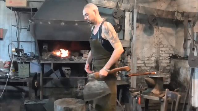 Топор мясника, новая модель. Кузница Панова смотреть онлайн