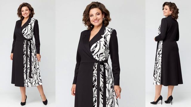 Платье Anastasia Mak 1125 #трикотажныеплатья #белорусскиеплатья смотреть онлайн