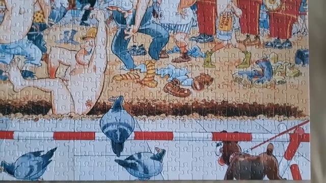 Wasgij Original 3 - Full Monty Fever puzzle solution (Retro puzzle) смотреть онлайн