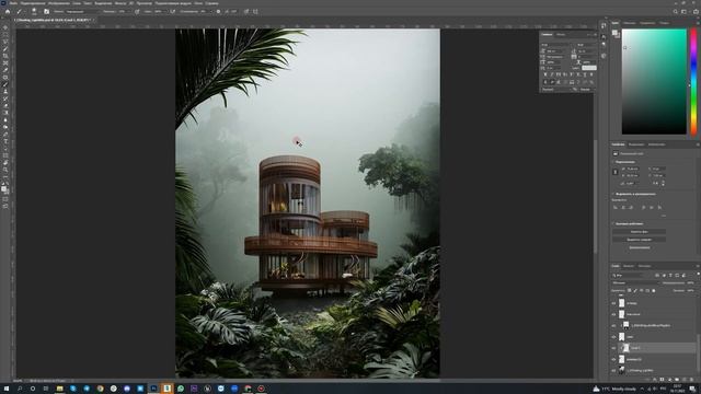 Photoshop 2020 | Post-Production Render (Постобработка рендера в Photoshop) смотреть онлайн