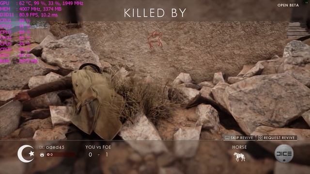 Battlefield 1(Open Beta) FX 6300 & GTX 1060 1080p Gameplay#1 Ultra Settings смотреть онлайн