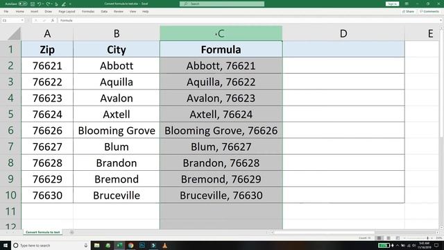 Convert formula to text in excel смотреть онлайн
