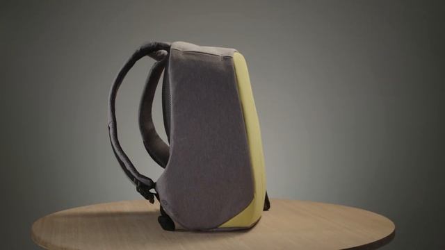 Bobby Compact Anti-Theft backpack Primrose Yellow - 360 video смотреть онлайн