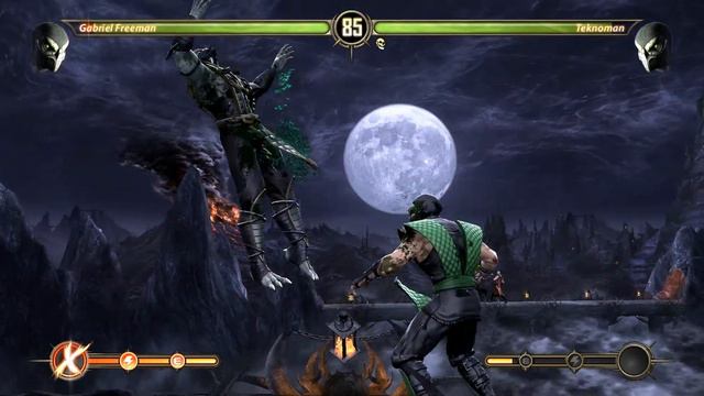 Mortal Kombat Komplete Edition Reptile VS Reptile смотреть онлайн