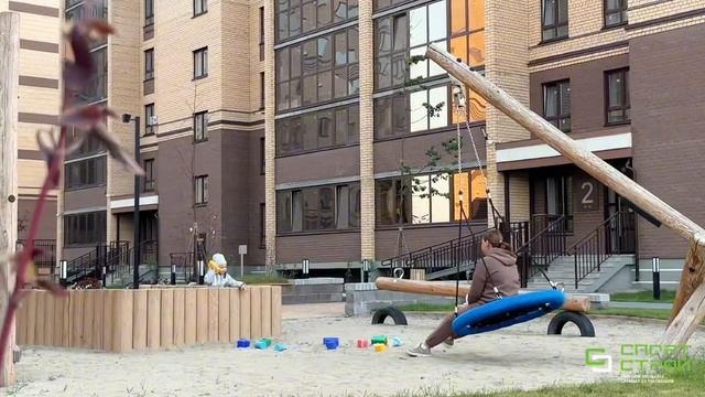БЛАГОУСТРОЙСТВО ДВОРА ЖК АРИЯ В Г. ТЮМЕНЬ ОТ КОМПАНИИ СПОРТСТРОЙ смотреть онлайн