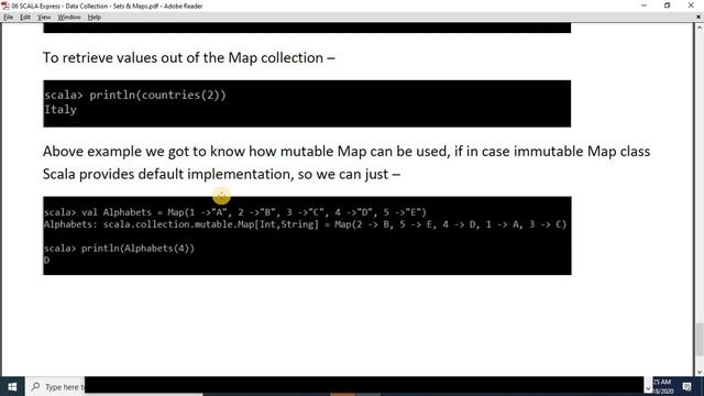 TOC - SCALA Express | 06 Scala Collections - Sets and Maps смотреть онлайн