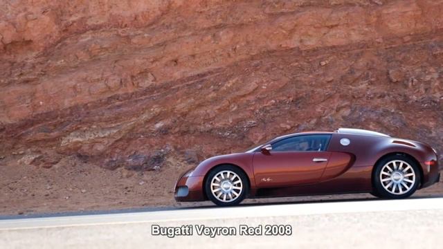 #2110. Bugatti Veyron Red 2008 (лучшее видео) смотреть онлайн