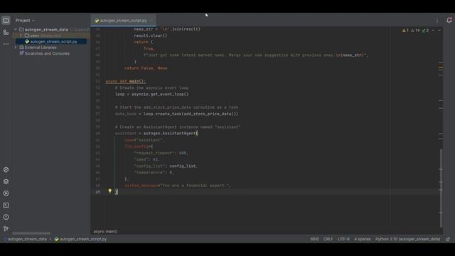 AutoGen: Local Interactive LLM Agent - Real-time Data Stream and Investment Suggestions смотреть онлайн